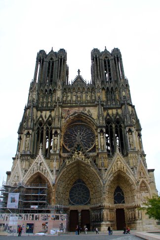 Notre-Dame Des Reims facade